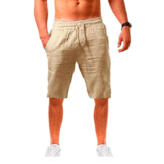 RELAXED LINEN SHORTS