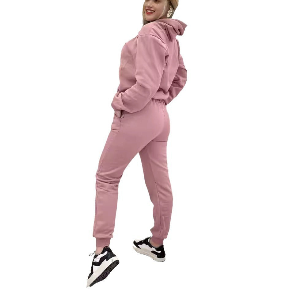 Hooded Women's Suit Sports Fashion Sweater