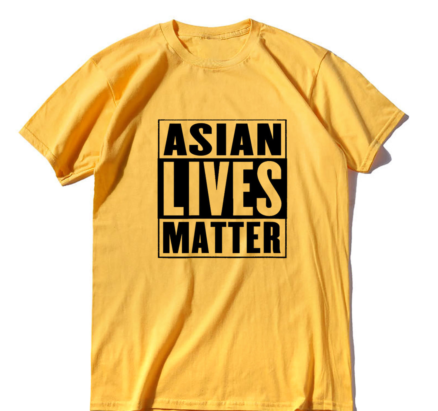 ASIAN LIVES MATTER Cross-border Unisex Cotton T-shirt