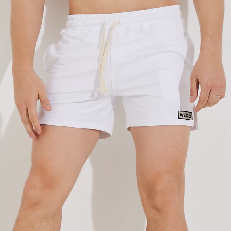 Three-point Slit Sports Shorts Heavy Casual Pants Men