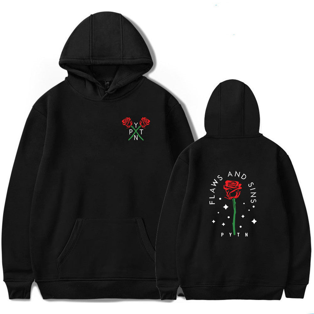 Hoodie Printed Pants Suit T-shirt Top Unisex