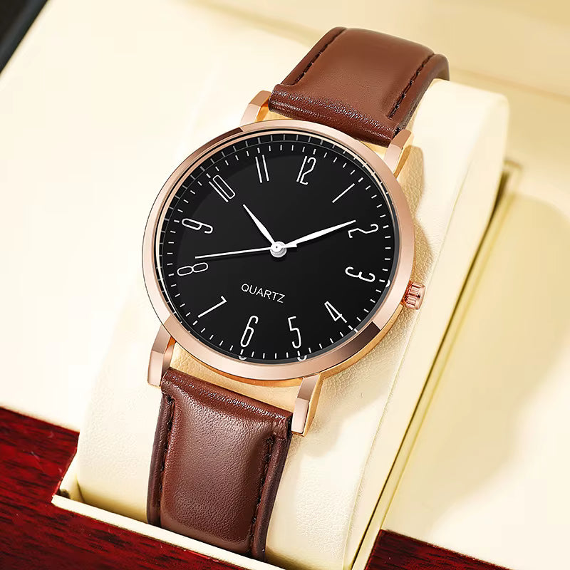 CLASSIC LEATHER WATCH