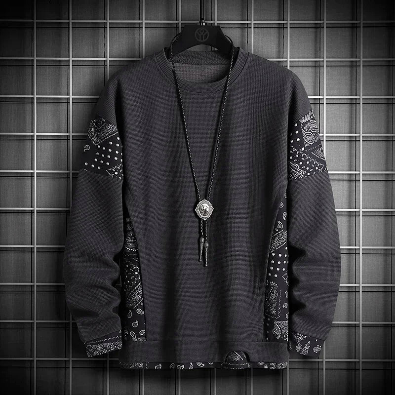 2024 New Mens Fashion Casual Hoodie Male Sportswear Pullover Patchwork Autumn Hoodie Sweatshirt Large Size Men Hip Hop Hoodies