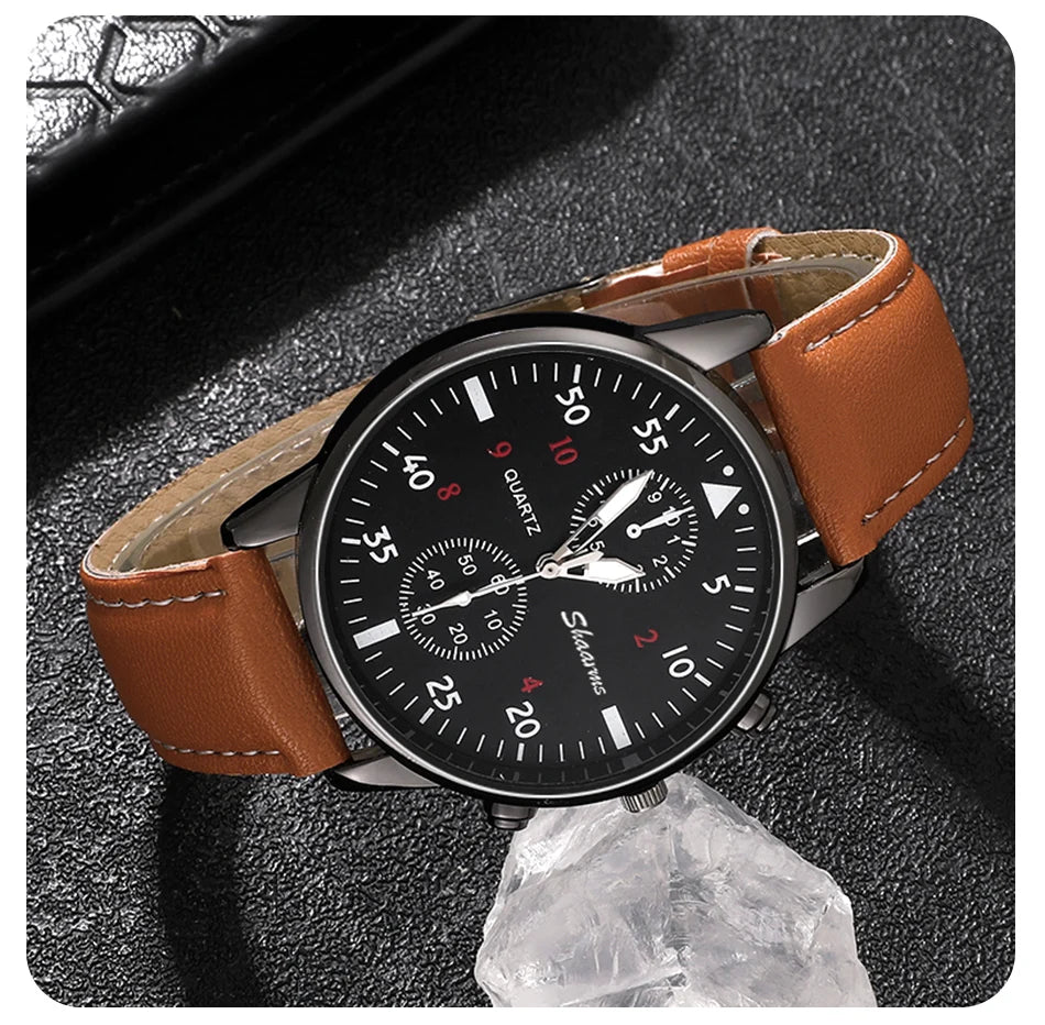 BIG DIAL QUARTZ WATCH