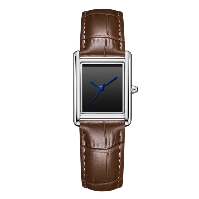 Square Quartz Watch Tank Men