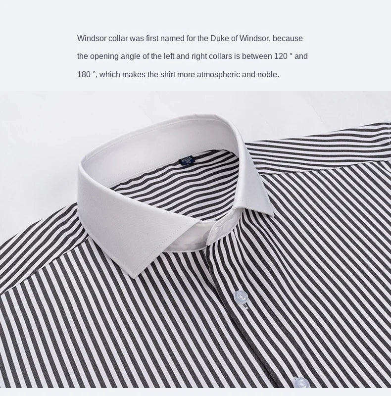 2023 French Cufflinks Suit Collar Korean Version Slim Fitting Shirt Long Sleeve Men's Tuxedo Party Wedding Shirts