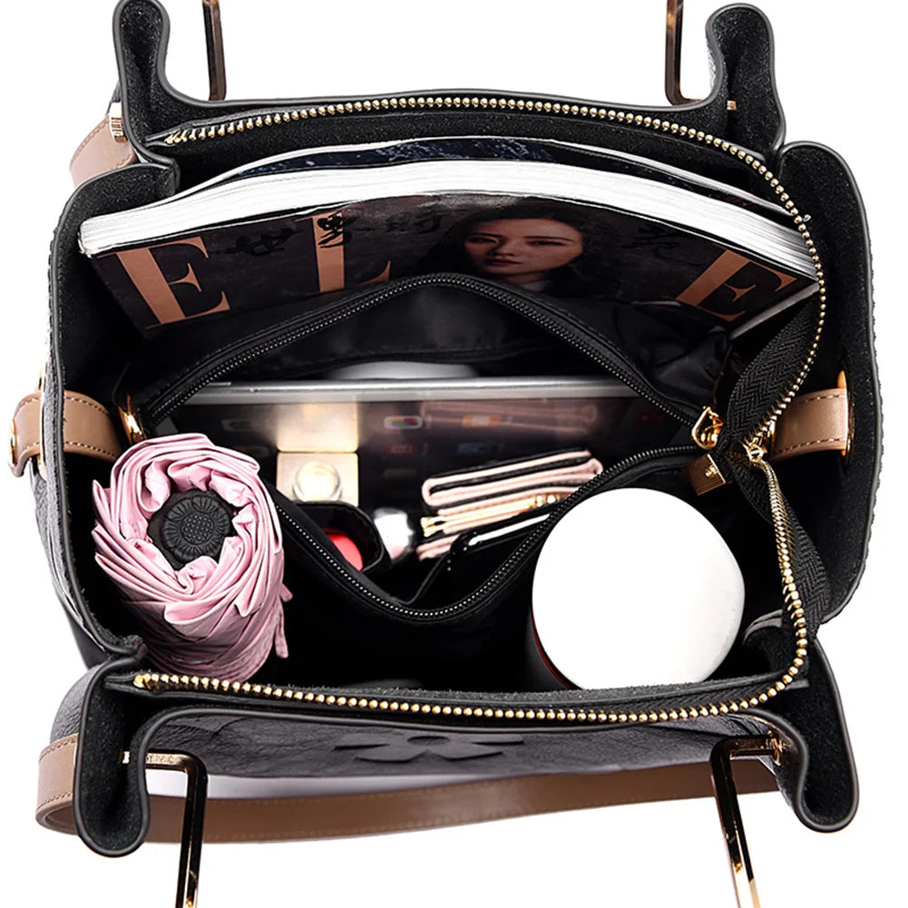 Embossed Ladies Handbags