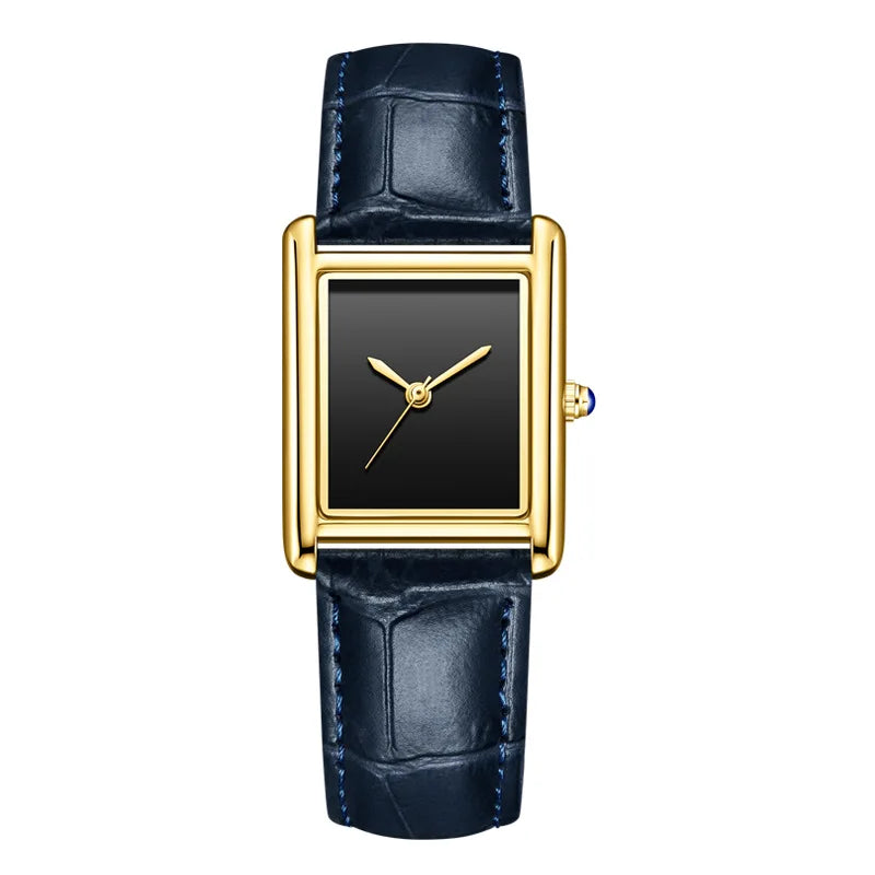 Square Quartz Watch Tank Men