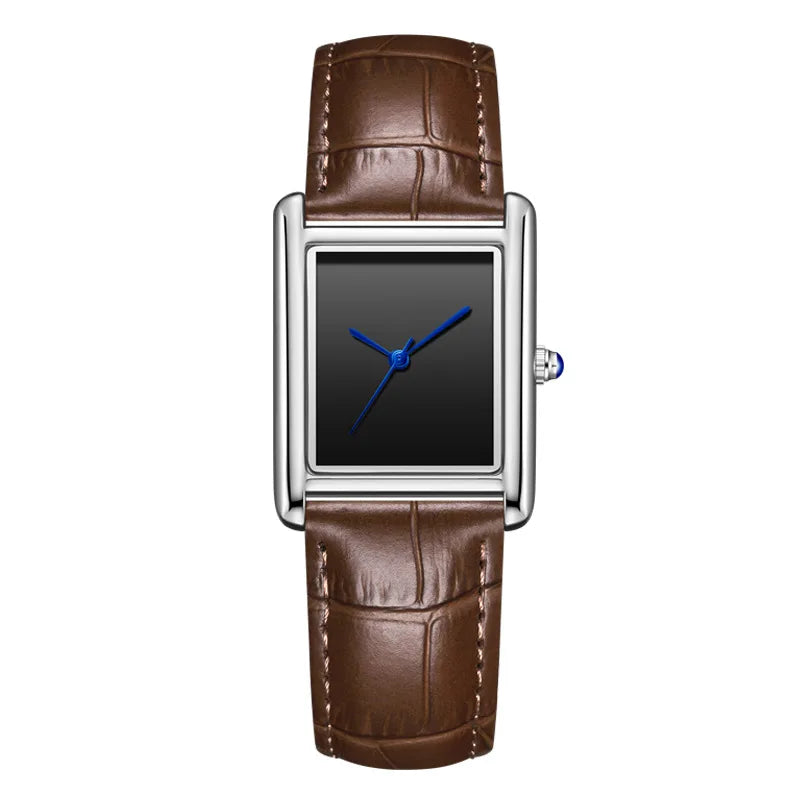 Square Quartz Watch Tank Men