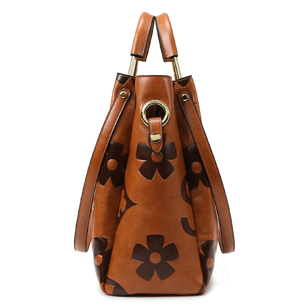 Embossed Ladies Handbags