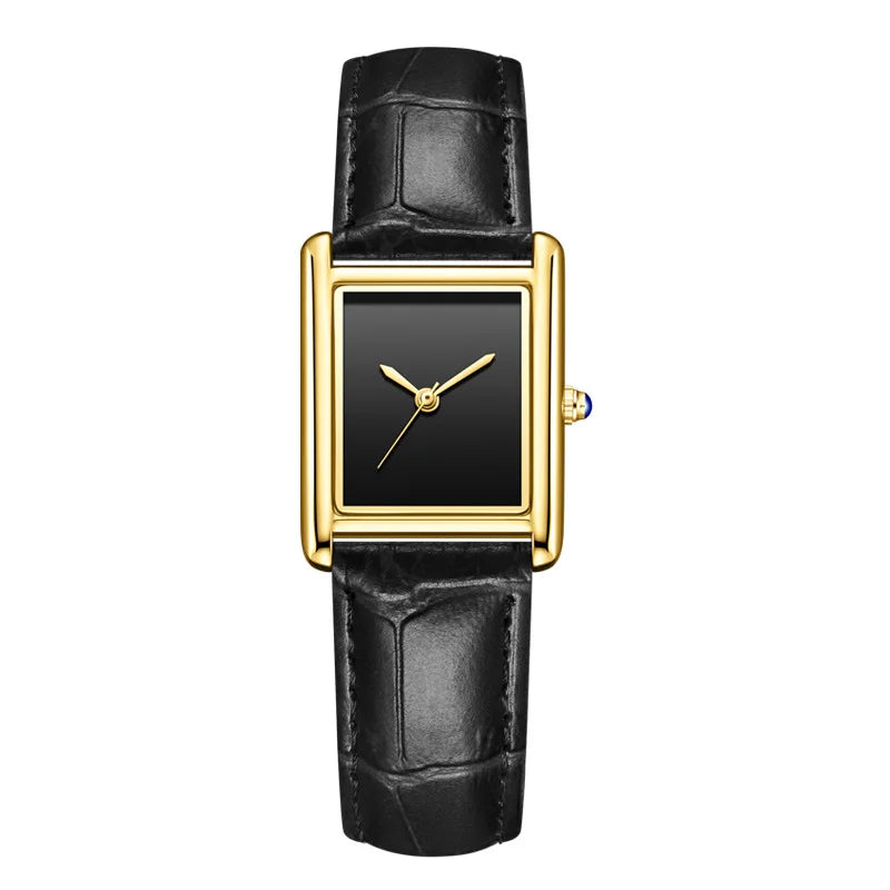 Square Quartz Watch Tank Men