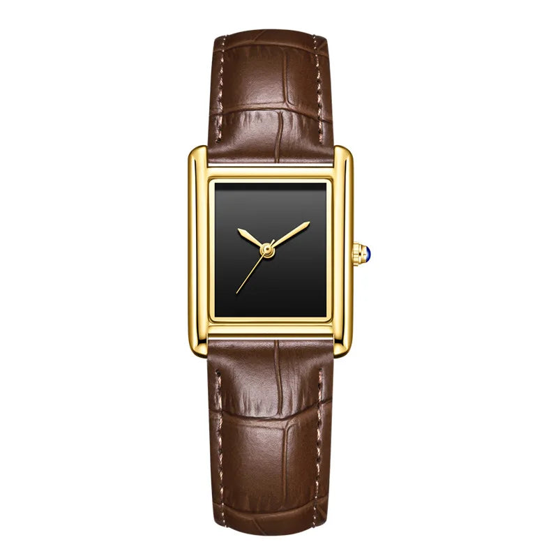 Square Quartz Watch Tank Men
