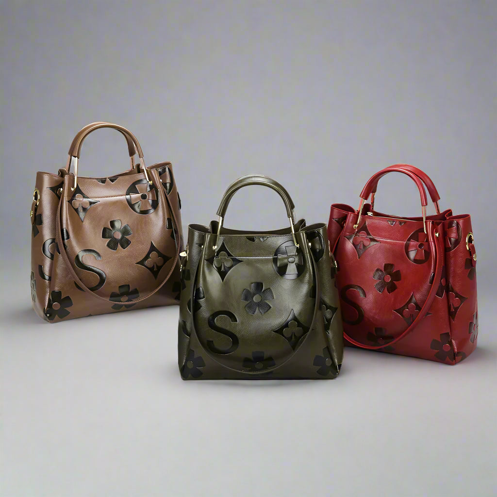 Embossed Ladies Handbags