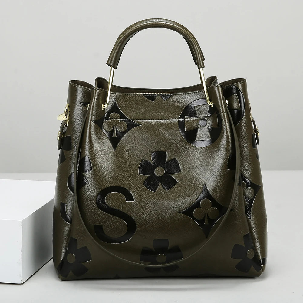 Embossed Ladies Handbags