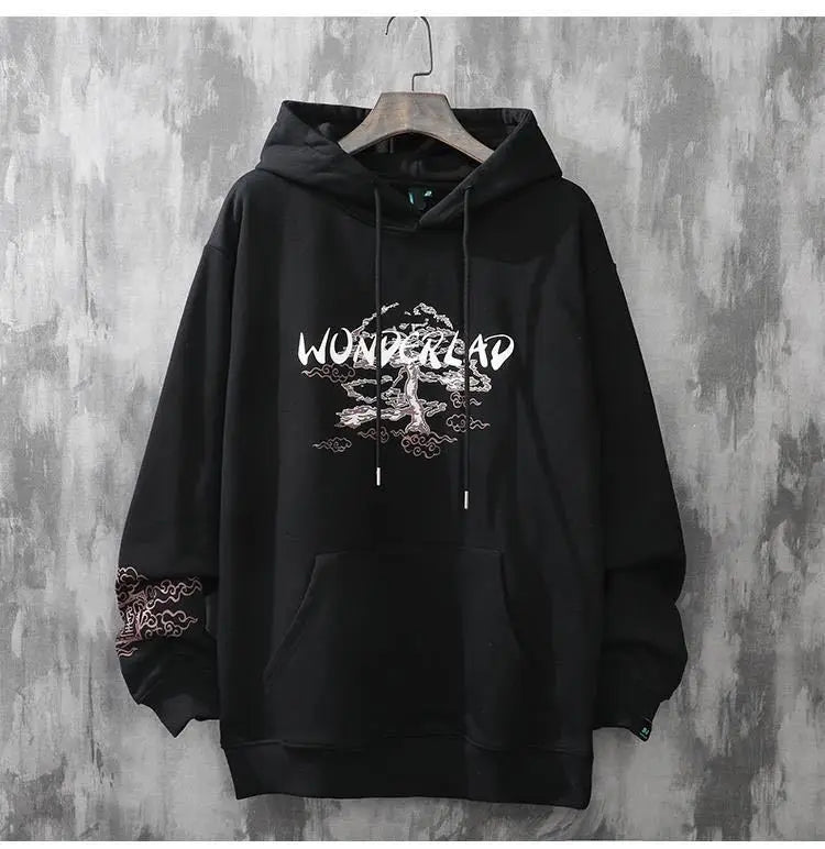 Black Tops Anime Graphic Essentials Hoodies Woman Aesthetic Korean Fashion Cute Hooded Sweat-shirts Streetwear Hoodie for Women