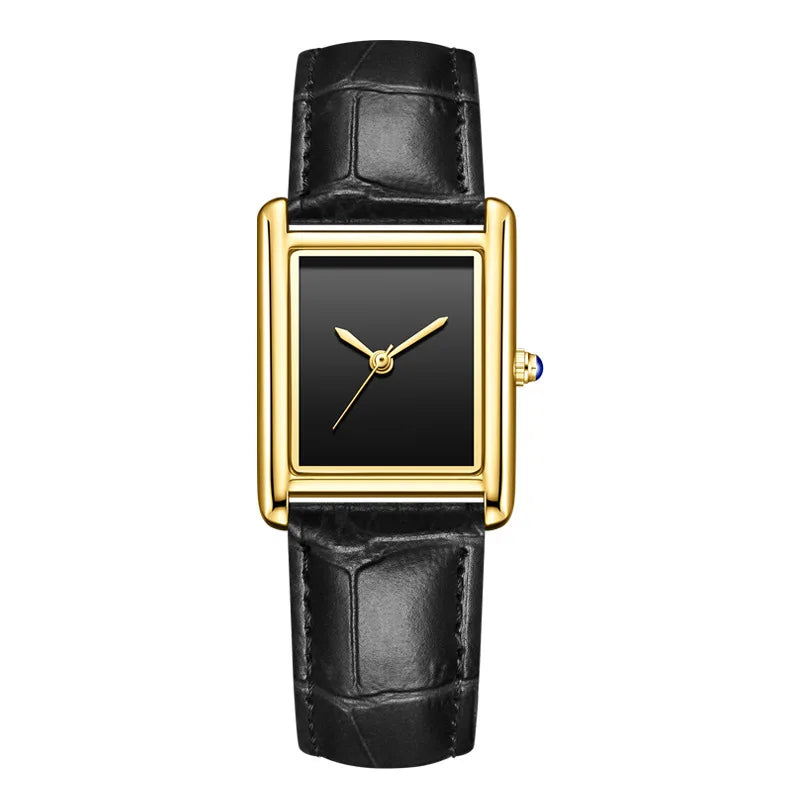 Square Quartz Watch Tank Men