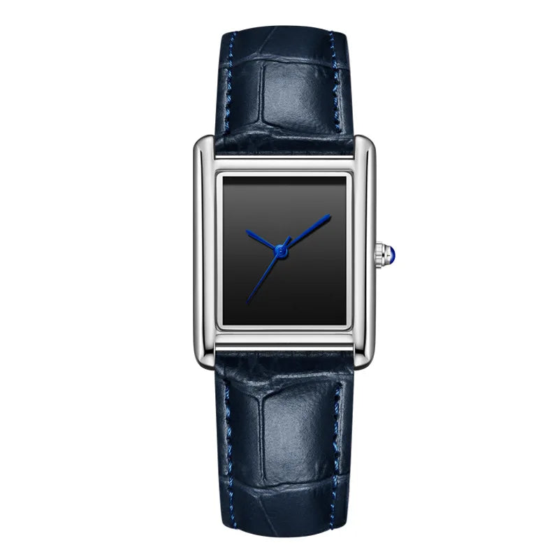 Square Quartz Watch Tank Men