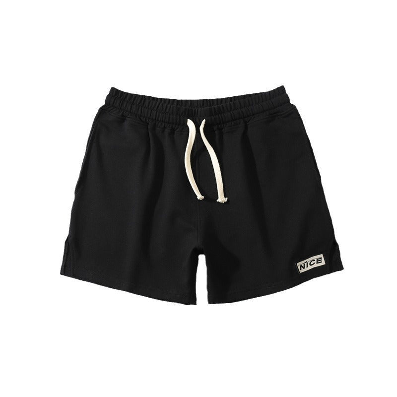 Three-point Slit Sports Shorts Heavy Casual Pants Men