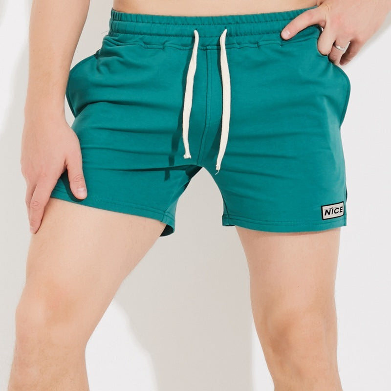 Three-point Slit Sports Shorts Heavy Casual Pants Men