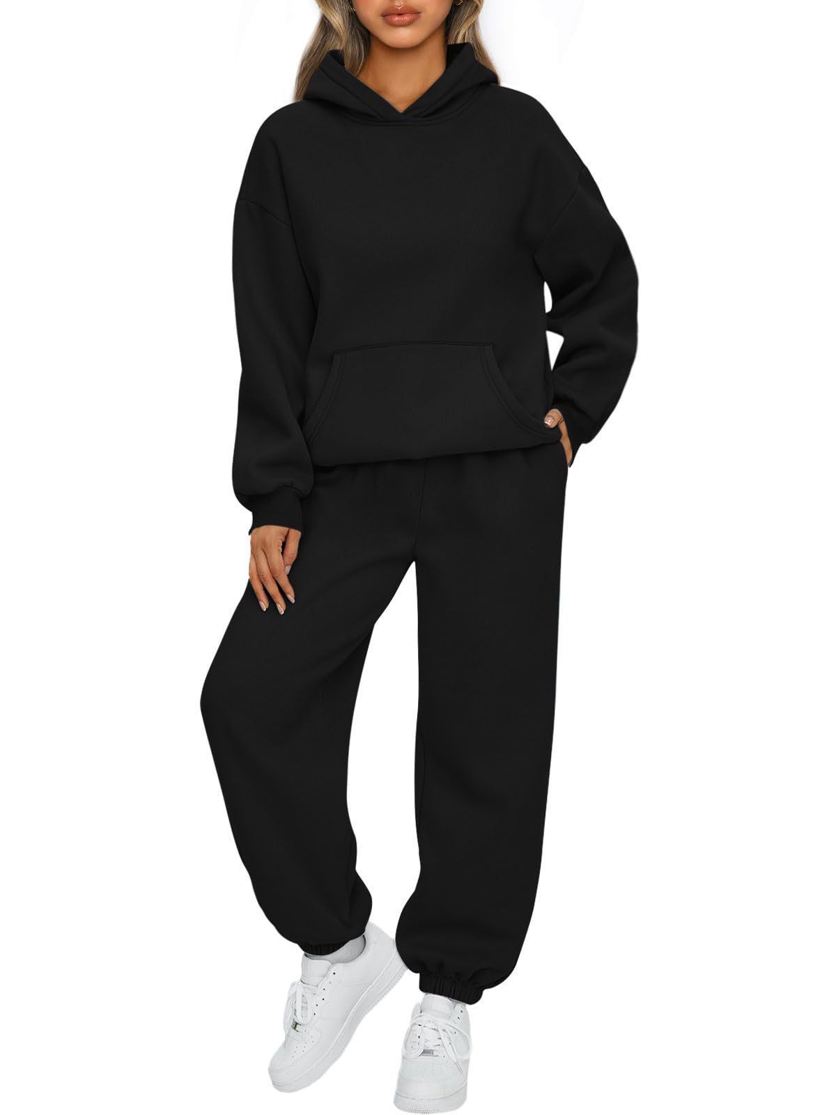 Autumn And Winter New Women's Casual Hooded Sportswear Long Pajama Set