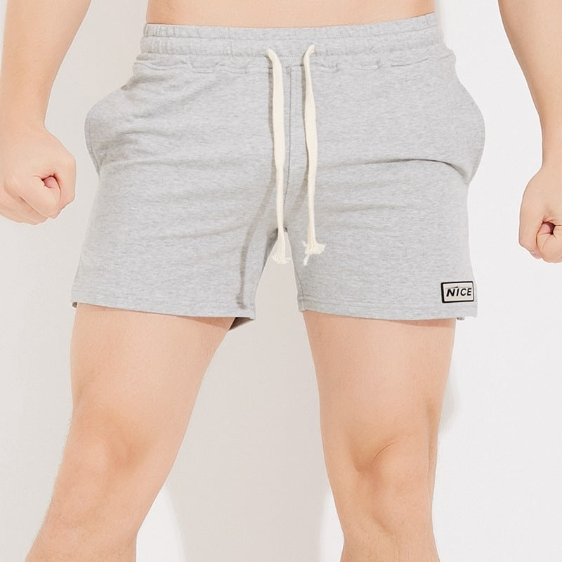 Three-point Slit Sports Shorts Heavy Casual Pants Men