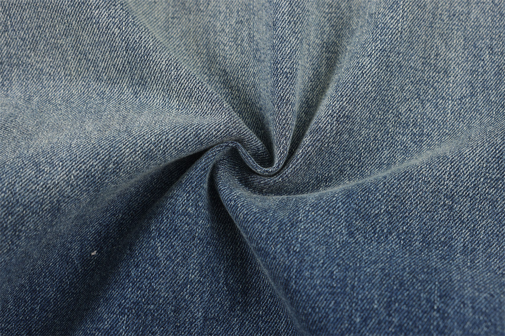 Gradient Denim Straight-leg Trousers Men