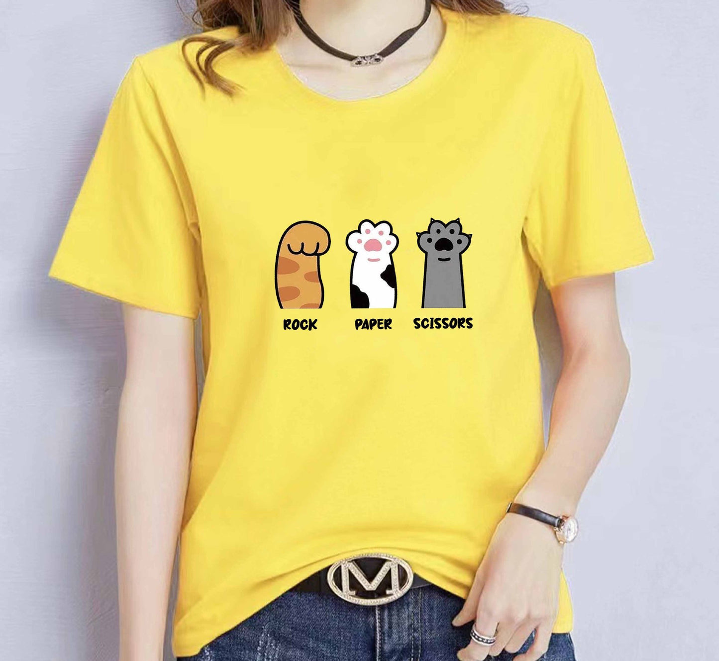Loose Short Sleeve Casual T-shirt Plus Size Unisex Wear