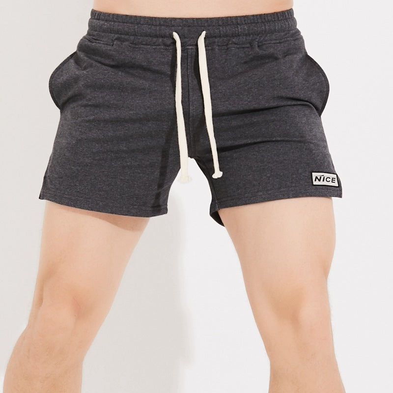 Three-point Slit Sports Shorts Heavy Casual Pants Men