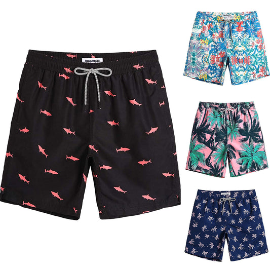 LIGHT PRINTED SHORTS