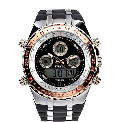 Multifunctional waterproof electronic watch