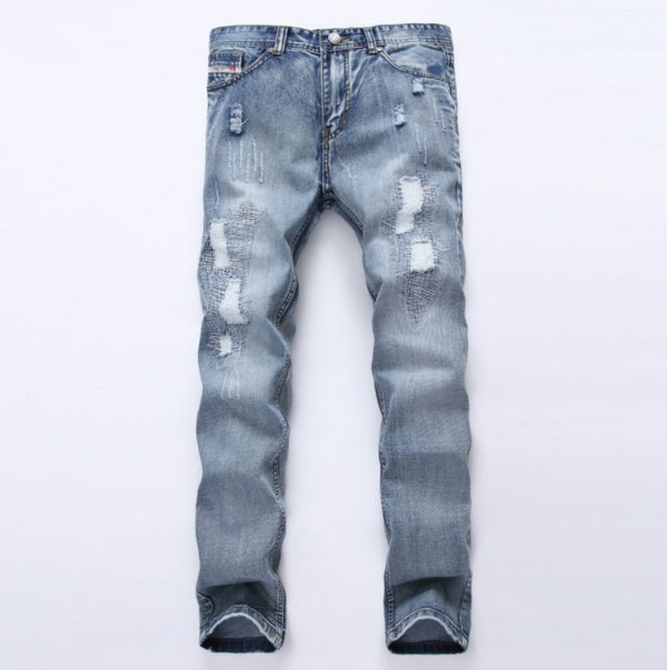 MCCKLE Men’s Distressed Slim Ripped Jeans