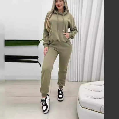 Hooded Women's Suit Sports Fashion Sweater
