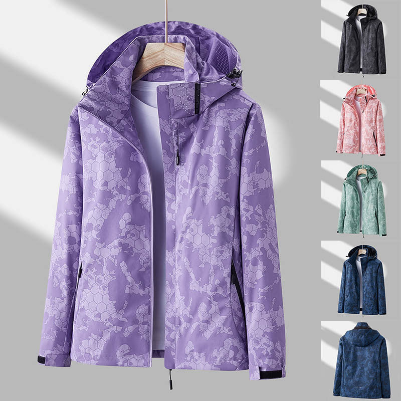 All‑Weather Unisex Hooded Windbreaker
