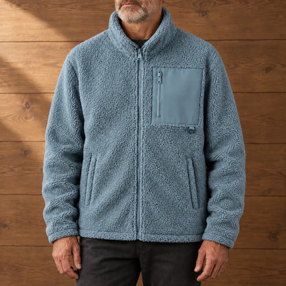 ZIP POCKET FLEECE JACKET