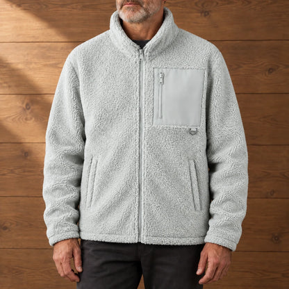 ZIP POCKET FLEECE JACKET