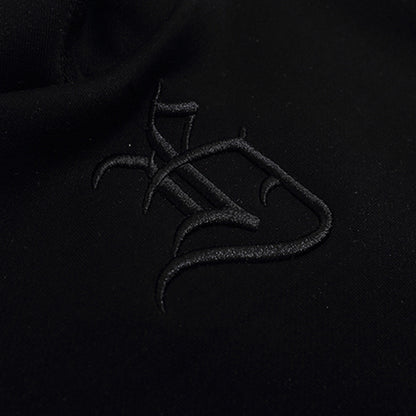 Solid Color Fashion Hooded Sweatshirt Men