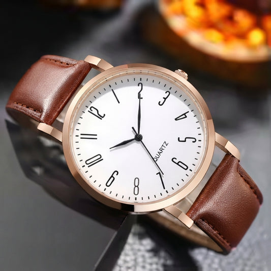 CLASSIC LEATHER WATCH