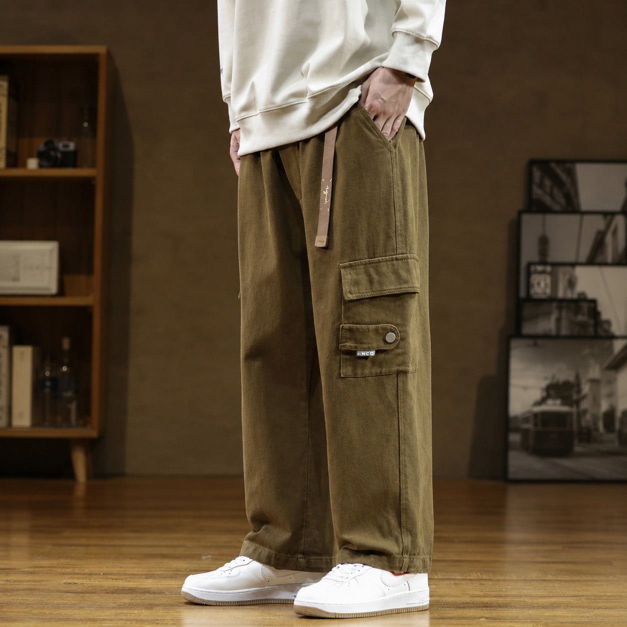 COTTON WORKWEAR PANTS