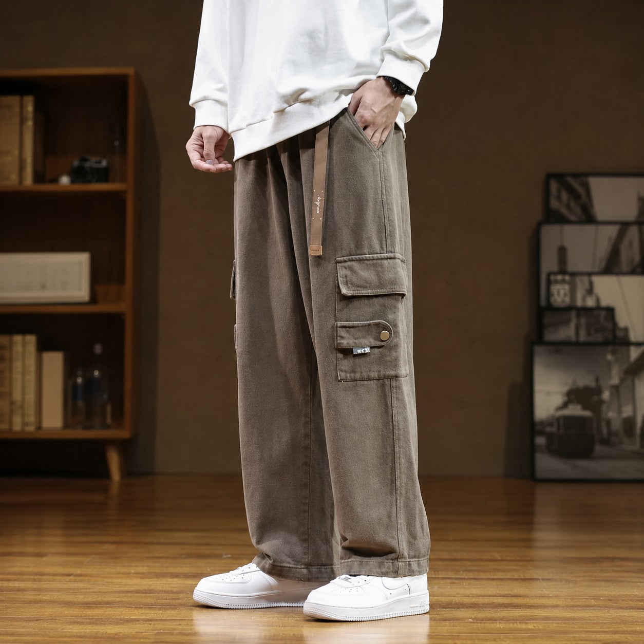 COTTON WORKWEAR PANTS