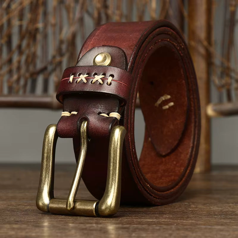 CROSSHATCH BUCKLE BELT
