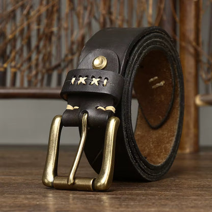 CROSSHATCH BUCKLE BELT