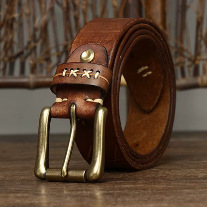 CROSSHATCH BUCKLE BELT