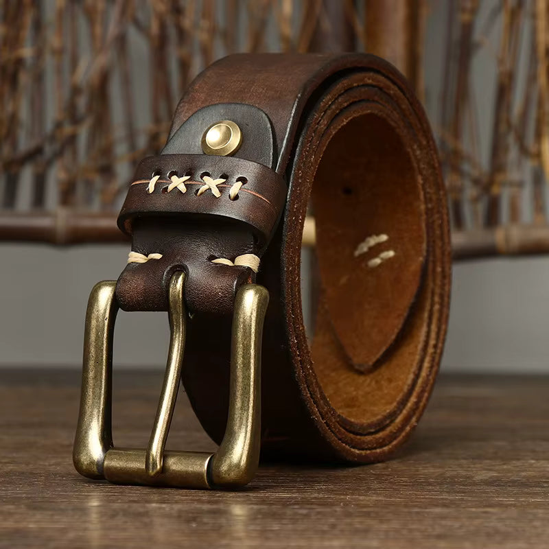 CROSSHATCH BUCKLE BELT