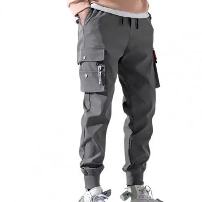 2022 Men Cargo Pants Hip Hop Harem Joggers Pants Male Trousers Mens Multi-pocket Cargo Pants Skinny Fit Sweatpant pantalones