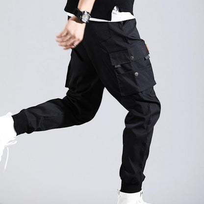 2022 Men Cargo Pants Hip Hop Harem Joggers Pants Male Trousers Mens Multi-pocket Cargo Pants Skinny Fit Sweatpant pantalones