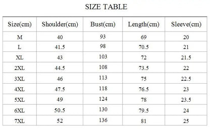 Striped Plaid Short Sleeved Shirt Men's Single-breasted Square Collar Cotton Shirts Summer Fashion Casual Camisa Men Chemise 7XL