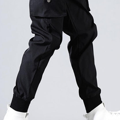 2022 Men Cargo Pants Hip Hop Harem Joggers Pants Male Trousers Mens Multi-pocket Cargo Pants Skinny Fit Sweatpant pantalones