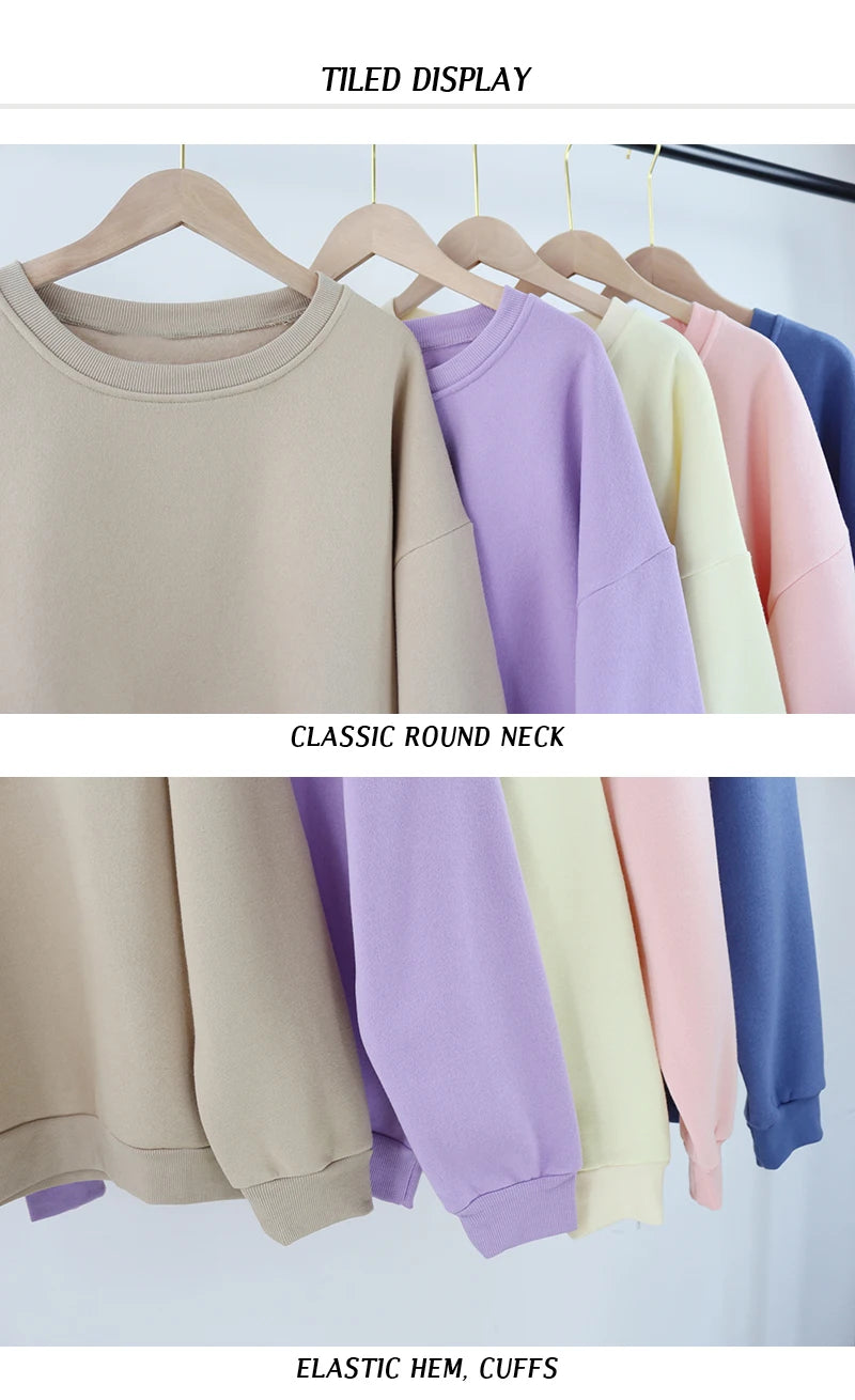 Spring autumn 2 Piece Set Women Casual Round Neck Long Sleeve Hoodies High Waist sweatpants Tracksuit Women workout sportswear