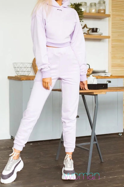 winter Tracksuits Women's Fleece Hoodies Two Piece Set Spring Autumn Lace Up Sweatshirts Pants Sets Female Casual Sports Suits