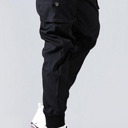2022 Men Cargo Pants Hip Hop Harem Joggers Pants Male Trousers Mens Multi-pocket Cargo Pants Skinny Fit Sweatpant pantalones